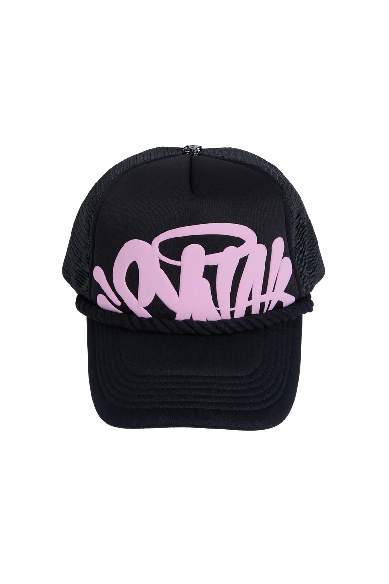 SYNA TRUCKER CAP - BLACK/LILAC SACHET SYNA TRUCKER CAP - BLACK/LILAC SACHET