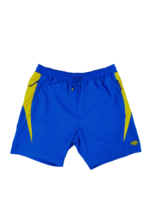 VORTEX WOVEN SHORT – BLUE/YELLOW VORTEX WOVEN SHORT – BLUE/YELLOW