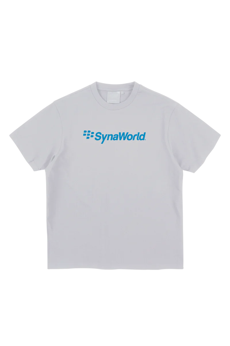 CRACKBERRY PRINTED TEE – WHITE/BLUE CRACKBERRY PRINTED TEE – WHITE/BLUE