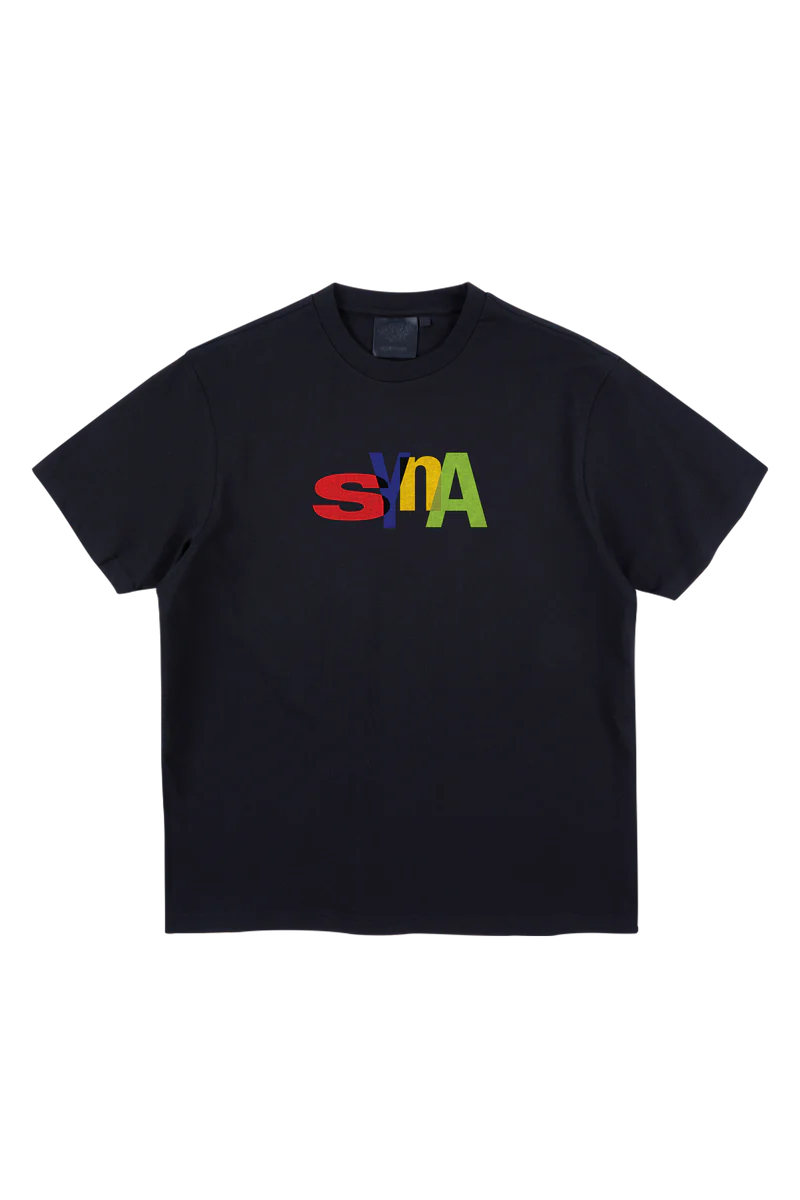 POSITIVE FEEDBACK PRINTED TEE – BLACK/MULTI POSITIVE FEEDBACK PRINTED TEE – BLACK/MULTI
