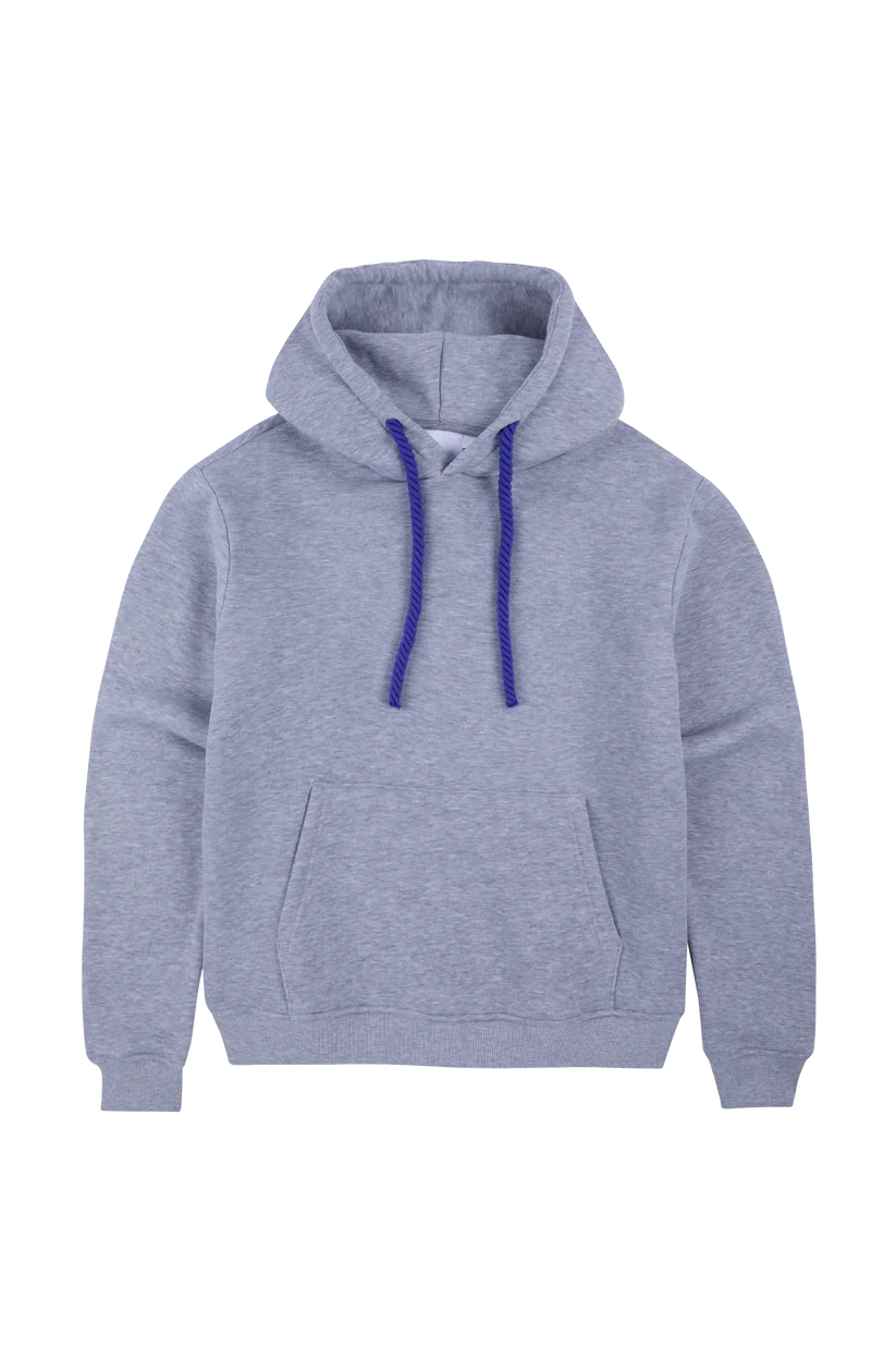 SYNA OG HOOD - GREY MARL/COBALT SYNA OG HOOD - GREY MARL/COBALT