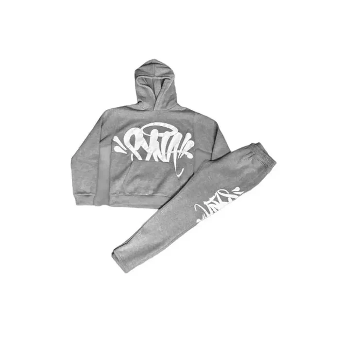 SYNA WORLD TEAM SYNA TRACKSUIT MARL GREY/WHITE SYNA WORLD TEAM SYNA TRACKSUIT MARL GREY/WHITE