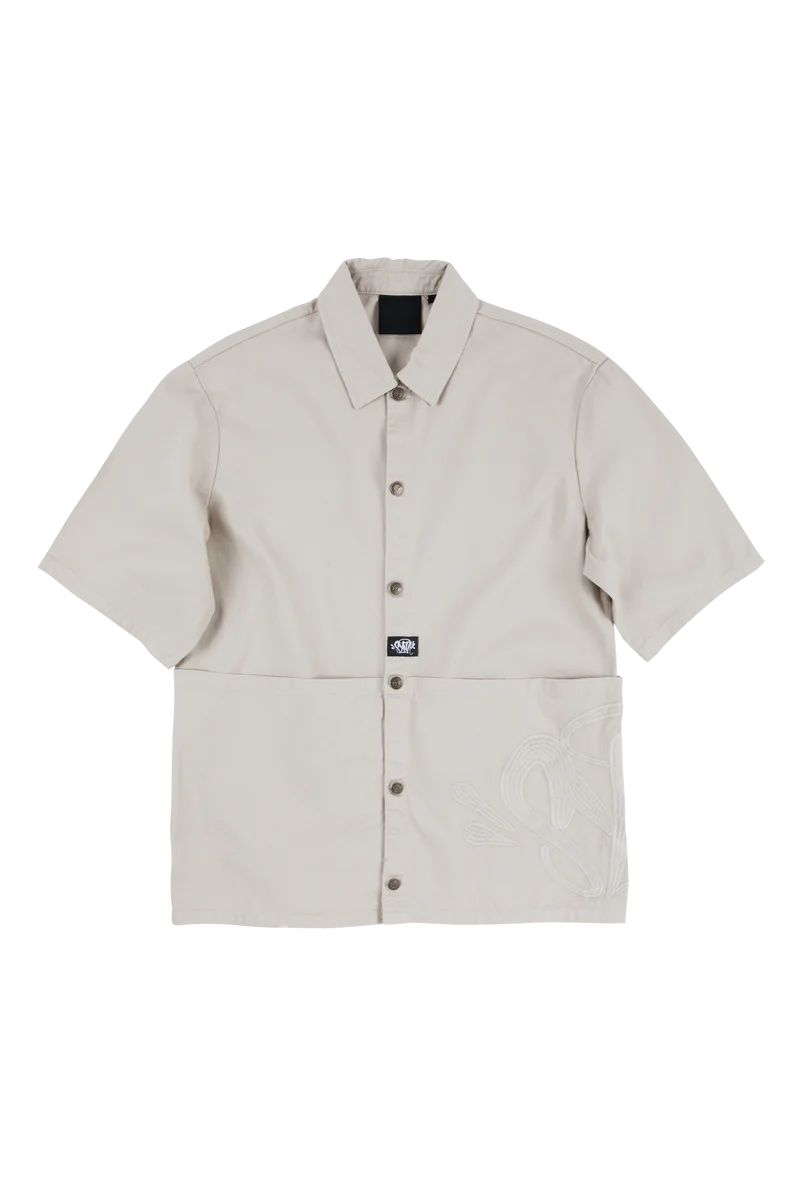 SYNA WORKWEAR SHIRT – BEIGE SYNA WORKWEAR SHIRT – BEIGE