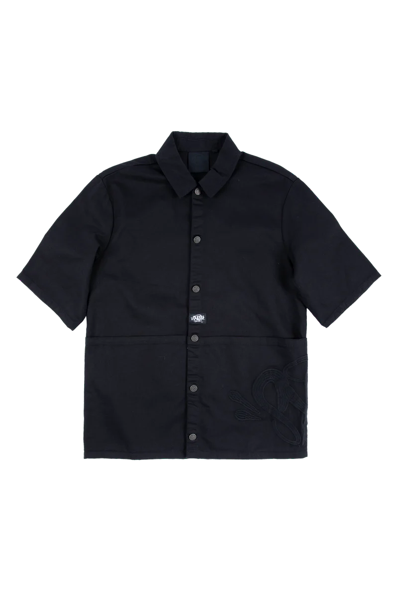 SYNA WORKWEAR SHIRT – BLACK SYNA WORKWEAR SHIRT – BLACK