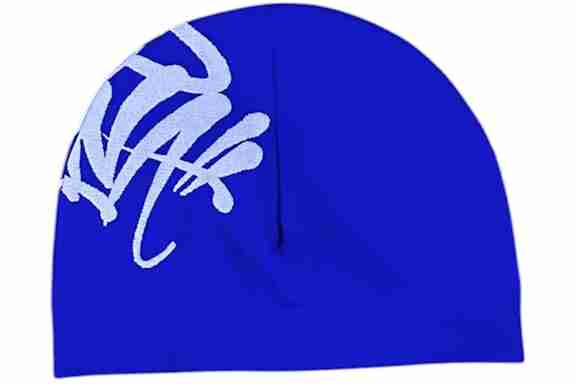 Syna World Big Logo Skull Beanie Blue Syna World Big Logo Skull Beanie Blue