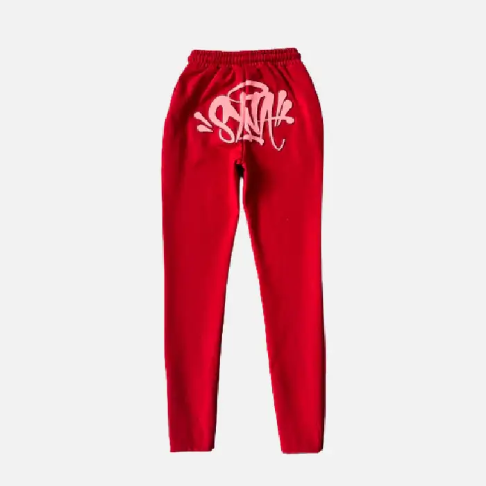 Synaworld ‘Syna Logo’ Sweatpants Red Synaworld ‘Syna Logo’ Sweatpants Red