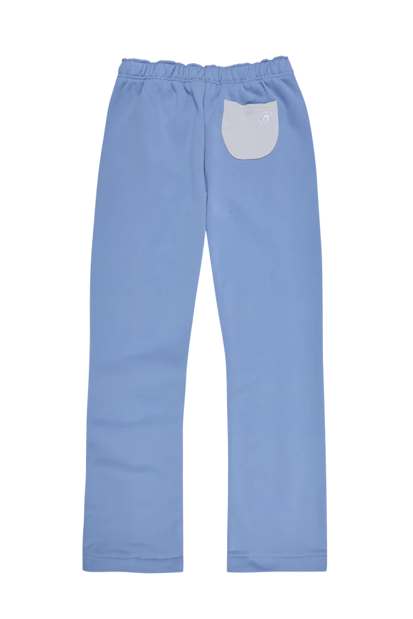 WOMEN’S SYNA PATCH FLARE JOGGER – BLUE WOMEN’S SYNA PATCH FLARE JOGGER – BLUE