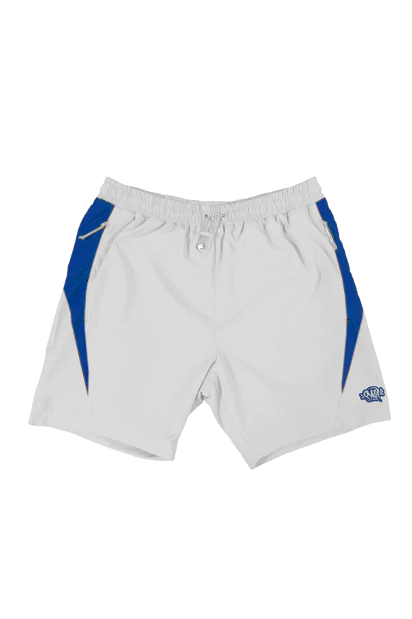 VORTEX WOVEN SHORT – WHITE/BLUE VORTEX WOVEN SHORT – WHITE/BLUE