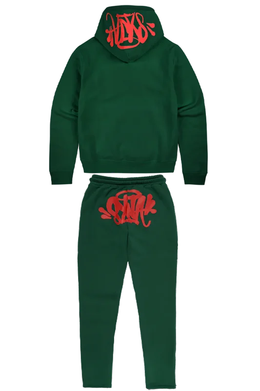 Synaworld OG Syna Tracksuit – Green/Red Synaworld OG Syna Tracksuit – Green/Red
