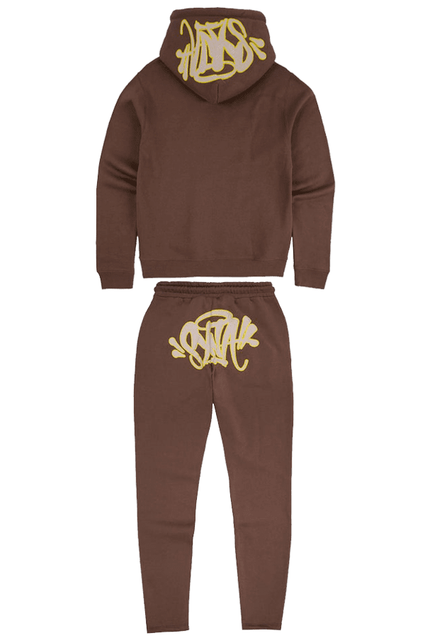 Syna World OG Syna Tracksuit – Brown/Cream Syna World OG Syna Tracksuit – Brown/Cream
