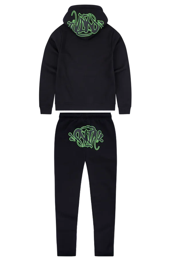 Synaworld OG Syna Tracksuit – Black/Neon Green Synaworld OG Syna Tracksuit – Black/Neon Green